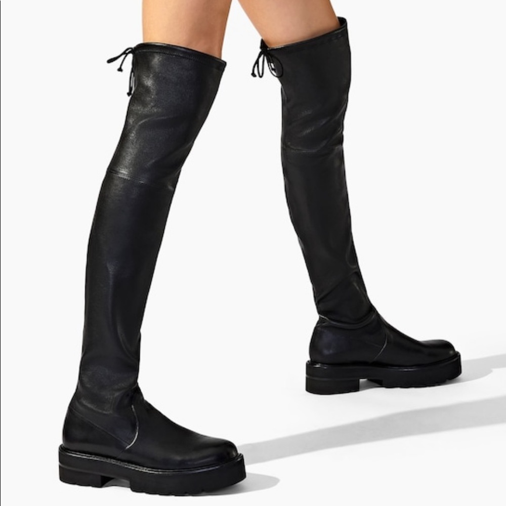 Stuart Weitzman Lowland Ultralift Boots Size 4 NIB